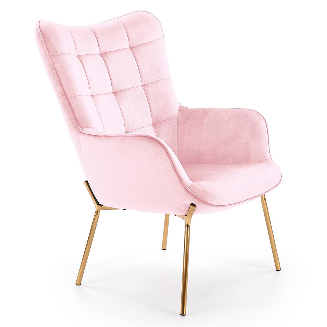 Sillón CASTEL 2 rosa claro