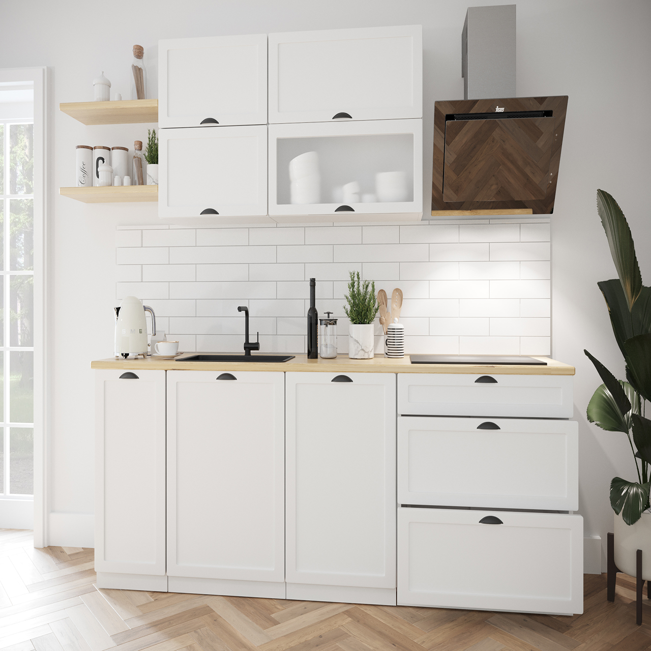 cocina adele adeline 2 blanca