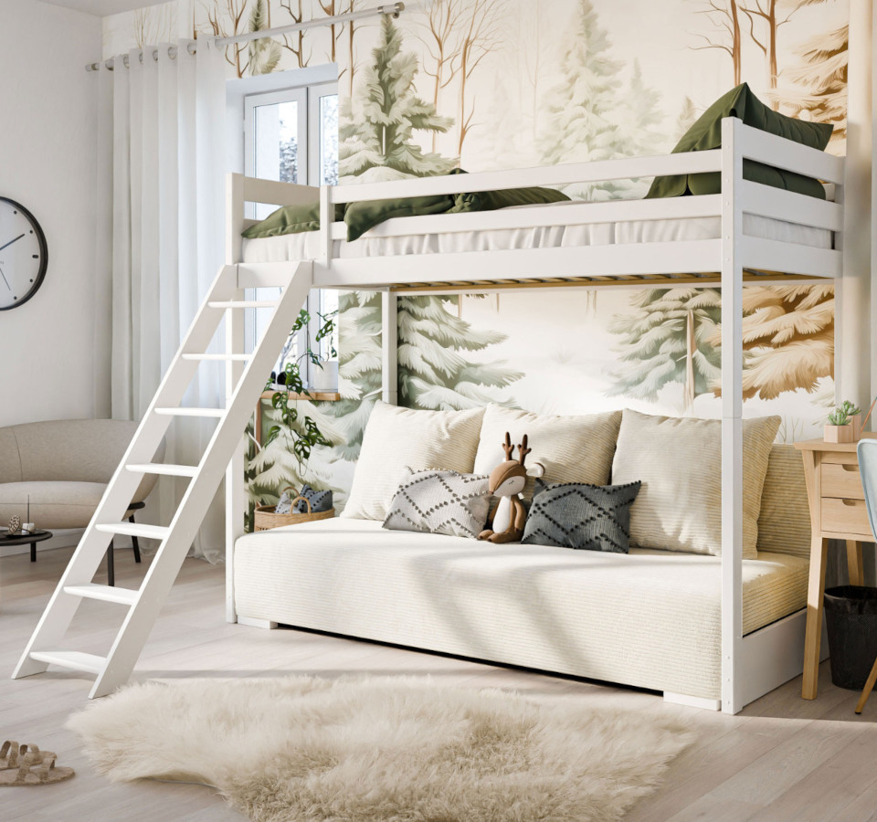 Cama fina sofino blanca poso 38 hab. 2