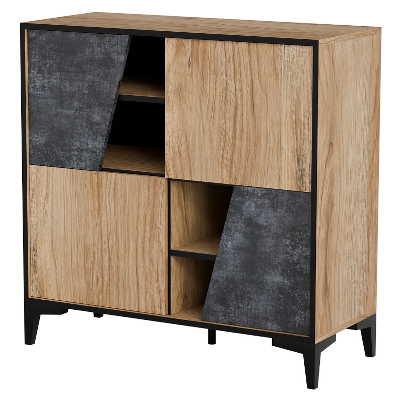 hormigón oscuro regal ovo 4d