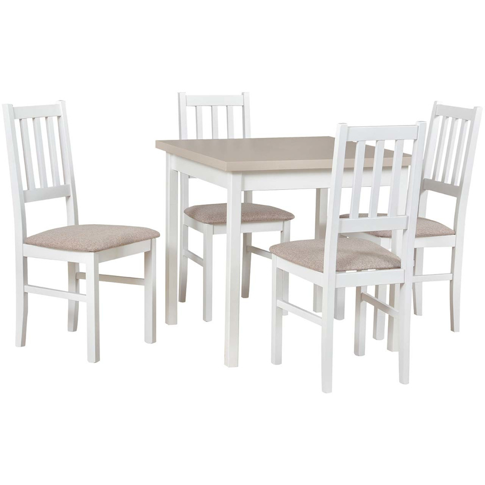 Mesa laminada de cachemira DS9, silla DK4