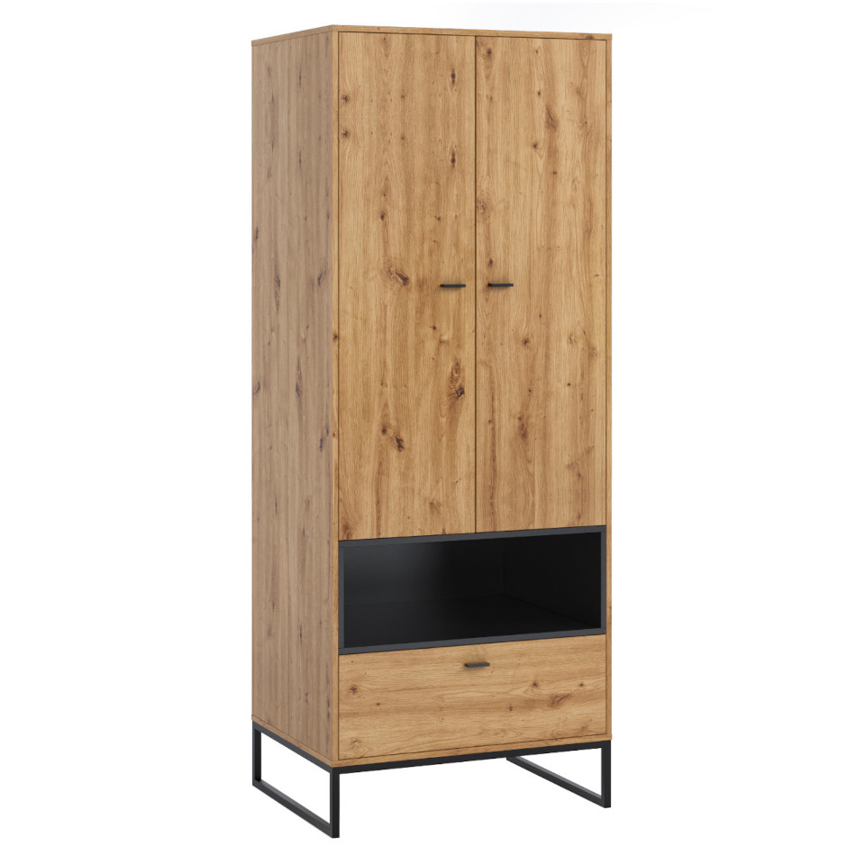 Armario Olivier OE 01 Artisan Roble Negro