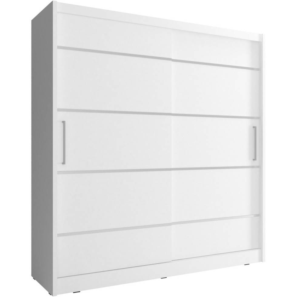 Armario corredero Maya Alu 180 blanco