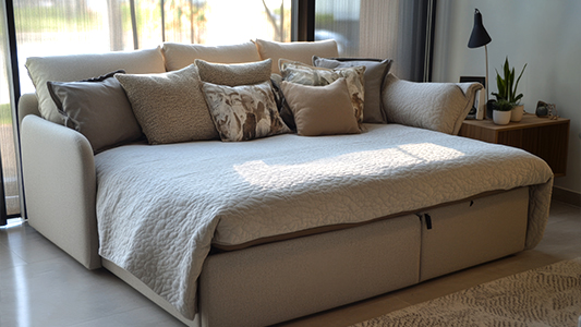 ¿Cómo organizar un dormitorio de invitados en un apartamento pequeño?