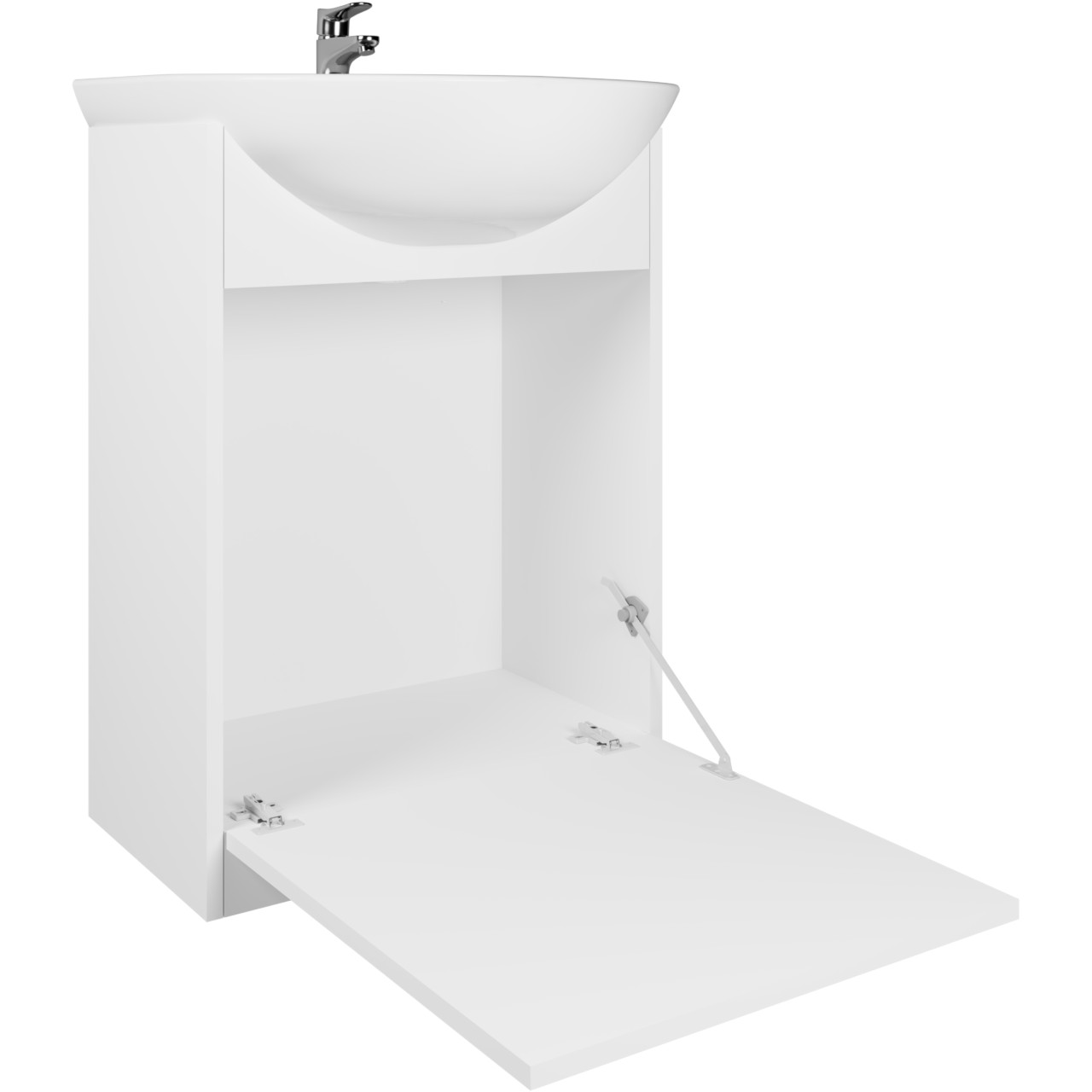 Muebles de baño con espejo SLIDO MAX LED roble artisan