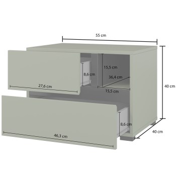 helvetia-stolik-nocny-CROSS-S-24GWMY22-zielony-8